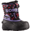 Sorel Snow Commander Print Winter Boot - Girl's Youth-Black/Paisley-6 Toddler
