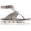 Sorel Torpeda Ankle Strap Sandal - Women's-Dove/White-Medium-6.5