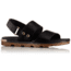 Sorel Torpeda Sandal, Womens, Black/Sahara, 6 US, 1735211010-6