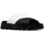Sorel VIIbe Crisscross Slide - Womens, Black/Sea Salt, 10, 2076811-010-10