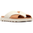 Sorel VIIbe Crisscross Slide - Womens, Honest Beige/Chalk, 9, 2076811-246-9