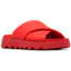 Sorel VIIbe Crisscross Slide - Womens, Red Glo/Gum 16, 9, 2076811-617-9