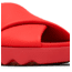 Sorel VIIbe Crisscross Slide - Womens, Red Glo/Gum 16, 9, 2076811-617-9