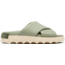 Sorel VIIbe Crisscross Slide - Womens, Safari/Honey White, 9, 2076811-348-9