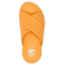 Sorel VIIbe Crisscross Slide - Womens, Yellow Ray/Gum 17, 6, 2076811-765-6