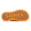 Sorel VIIbe Crisscross Slide - Womens, Yellow Ray/Gum 17, 6, 2076811-765-6