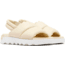 Sorel VIIbe Slingback - Womens, Honey White/Sea Salt, 5, 2069941-292-5