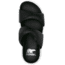 Sorel VIIbe Twist Slide Sandals - Womens, Black/Sea Salt, 7 US, 2039961-010-7