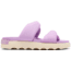 Sorel VIIbe Twist Slide - Womens, Euphoric Lilac/Honey White, 9.5, 2039961-556-9.5