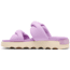 Sorel VIIbe Twist Slide - Womens, Euphoric Lilac/Honey White, 9.5, 2039961-556-9.5