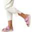 Sorel VIIbe Twist Slide - Womens, Euphoric Lilac/Honey White, 9.5, 2039961-556-9.5
