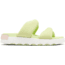 Sorel VIIbe Twist Slide - Womens, Luminous Lime/Whitened Pink, 9.5, 2039961-382-9.5