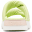 Sorel VIIbe Twist Slide - Womens, Luminous Lime/Whitened Pink, 9.5, 2039961-382-9.5