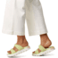 Sorel VIIbe Twist Slide - Womens, Luminous Lime/Whitened Pink, 9.5, 2039961-382-9.5