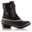 Sorel Winter Fancy Lace II Boot - Women's, Black, Silver S, 8, 1571561010-8