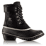 Sorel Winter Fancy Lace II Boot - Womens, Black, Silver S, 5, 1571561010-5