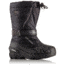 Sorel Youth Flurry Boot, Black, City Gre, 4, 1638081016-4
