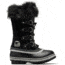 Sorel Youth Joan Of Arctic Winter Boot, Black, Oyster, 6, 1516801013-6