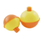 South Bend 2in Fluorescent Floats 2pk, FFL-12