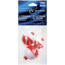 South Bend Float Snap On Red/wht 3pk F8