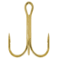 South Bend Gold Treble Hooks, Size 16, 25 per Pack, 25GT-16