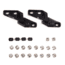 Spark R&amp;D Fixie Clips, Through-Mount, Black, AC183