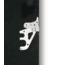 Spark R&amp;D Spark Crossbar Clips, Through-Mount, Black, AC195