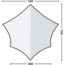 SPATZ Hexawing 550 BTC Shelter, Brown Sand, 2829947004222