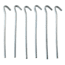 SPATZ Steel Rockskewer PAK-6 Pegs, Grey, 2899620011110