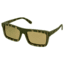 Spectrum Sunglasses Garcia S120GD Sunglasses, Green Zebra Frame, Gold Lens SSGS120GD