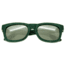 Spectrum Hamilton Wood Sunglasses, Teal Frame, Silver Lens, Teal/Silver, One Size, SSGS106SR