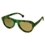 Spectrum Sunglasses Lopez S111bn Sunglasses, Green Stripe FRAME, Brown Lens SSGS111BN