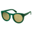 Spectrum Sunglasses Malloy S122gd Sunglasses, Teal Frame, Gold Lens SSGS122GD