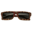Spectrum Parkinson Wood Sunglasses, Cherry Zebra Frame, Black Lens, Cherry Zebra/Black, One Size, SSGS121BK