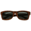 Spectrum Sunglasses Peralta S103bk Sunglasses, Orange Frame, Black Lens SSGS103BK