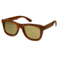 Spectrum Sunglasses Peralta S103gd Sunglasses, Orange Frame, Gold Lens SSGS103GD