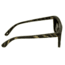 Spectrum Sunglasses Ward S117bk Sunglasses, Black Stripe Frame, Black Lens SSGS117BK