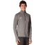 SportHill Crescent Zip Top - Men's-Lava Rock Heather-Small