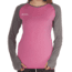 SportHill TempTech Long Sleeve Tee - Womens-Fuchsia/IronBlack-Medium