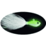 Spro Prime Bucktail Jig 1oz, 6/0 Hook, Glow, SBTJGL-1