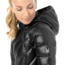 Spyder Syrround Hybrid Hoody Jacket - Womens, Black/Black/Black, Extra Large, 182500001666P
