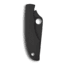 Spyderco Grasshopper SS Folding Pocket Knife 2.27in Blade Length, Sandvik 12C27 Steel, Stainless Black, C138BKP