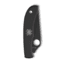 Spyderco HoneyBee SS Folding Pocket Knife 1.67in Blade Length, C137P Steel, Stainless Black, C137BKP