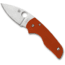 Spyderco Lil Native Sprint Folding Knife, 2.42in, CPM REX45, G10, Burnt Orange, C230GPBORE