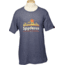 Spyderco Mountain T-Shirt, Heather Navy, Extra Large, TSMTNXL