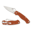 Spyderco Sp Para Military2 Plainedge Burnt Orange G10 Rex 45 - C81GPBORE2