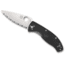 Spyderco Tenacious Lightweight SpyderEdge Knife, Black, C122SBK