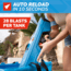 Spyra Four Water Blaster, Blue, SP4B