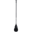 Stand On Liquid Blast 3 pc Adjustable Fiberglass Paddle, 65-81in, Black, Silver, SONL17BFGAP3P