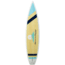 Stand On Liquid Moonraker Paddle Board Thermal Composite Wood Construction, 12in, Navy,Turquoise, SONL17MOON12